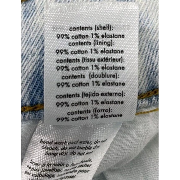 WeWoreWhat Utility Cargo Jeans  NWT Light Wash Size 27 - Picture 5 of 6